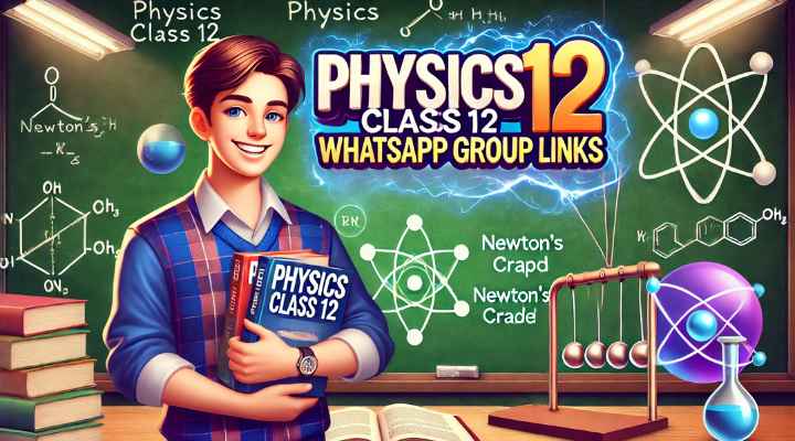 Physics Class 12 WhatsApp Group Links