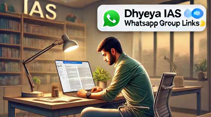 Dhyeya IAS WhatsApp Group Links