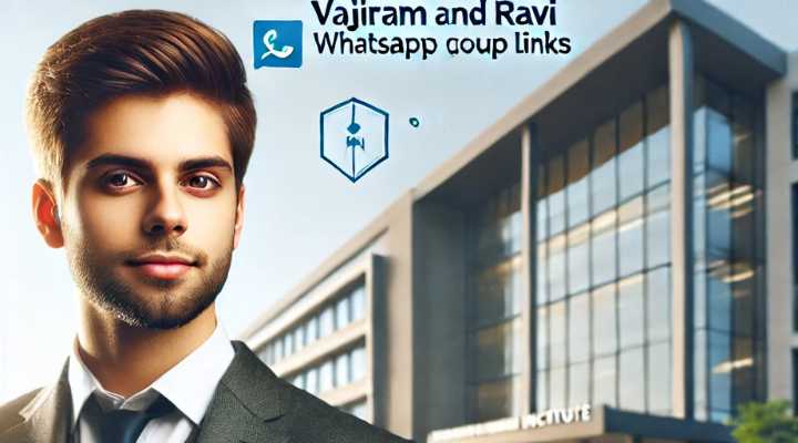 Vajiram and Ravi WhatsApp Group Links