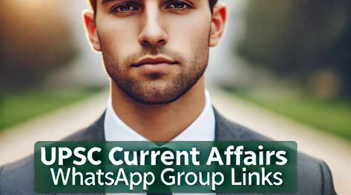 UPSC Current Affairs WhatsApp Group Links