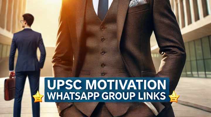 UPSC Motivation WhatsApp Group Links