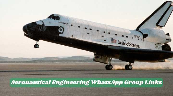 Aeronautical Engineering WhatsApp Group Links